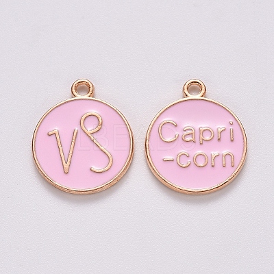 Alloy Enamel Pendants LS-X-ENAM-S124-01B-09E-1