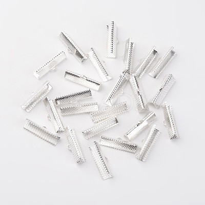 Iron Ribbon Crimp Ends E182Y-S-1