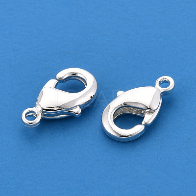 Brass Lobster Claw Clasps KK-YW0004-01A-S-1