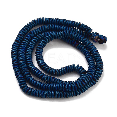 Electroplated Synthetic Non-magnetic Hematite Beads Strands G-H020-M01-14-1