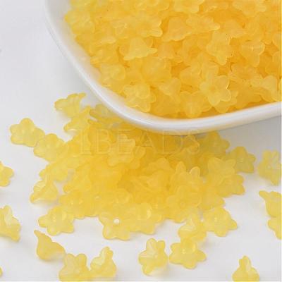 Transparent Acrylic Beads PL554-08-1