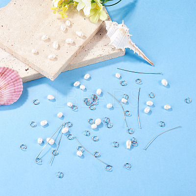 30Pcs 3 Styles Natural Cultured Freshwater Pearl Beads PEAR-TA0001-53-1