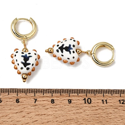 Brass Hoop Dangle Earrings KK-CBA8324-26G-02-1