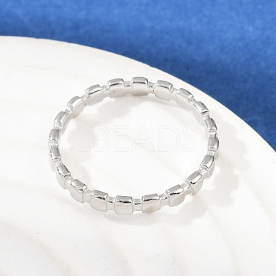 304 Stainless Steel Plain Band Finger Rings RJEW-P153-01P-1