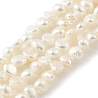 Natural Cultured Freshwater Pearl Beads Strands PEAR-A006-02C-X-1