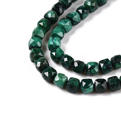 Natural Malachite Beads Strands G-N342-119-1