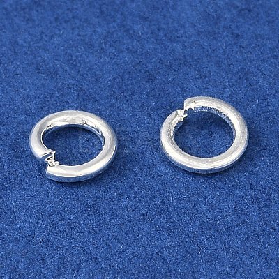 Brass Open Jump Rings KK-N254-45A-S-1