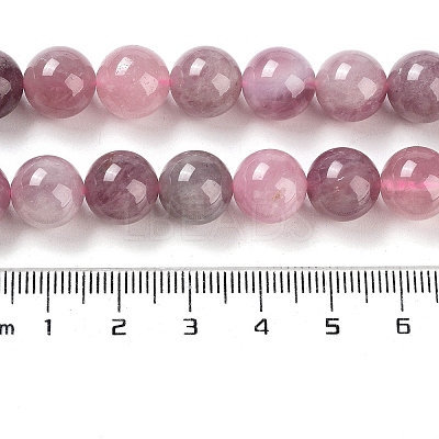 Natural Madagascar Rose Quartz Beads Strands G-B076-A01-03-1