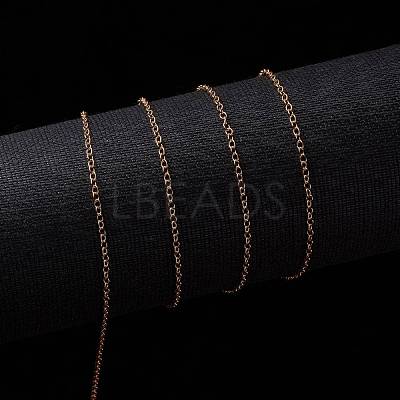 3.28 Feet Brass Cable Chains X-CHC-S003-11G-1