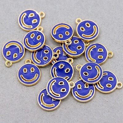 Alloy Enamel Pendants PALLOY-CJC0008-04F-1