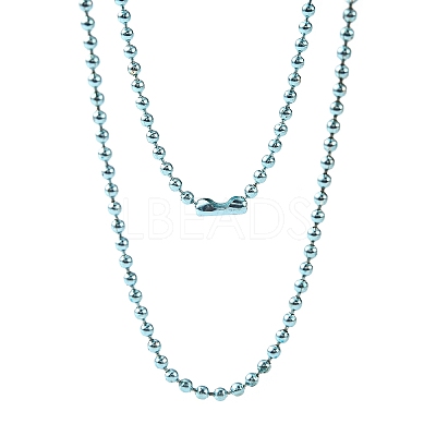 Iron Ball Bead Chains CH-E002-2.4mm-Y03A-1