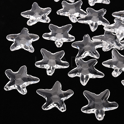 Transparent Acrylic Beads TACR-S154-58B-205-1