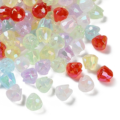 UV Plating Acrylic Imitation Jelly Beads OACR-D316-18-1