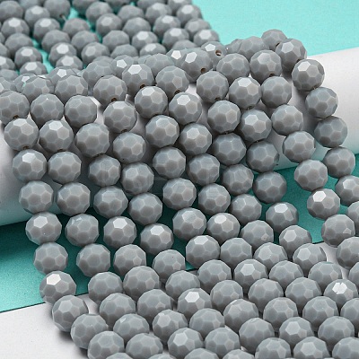 Opaque Glass Beads Stands EGLA-A035-P8mm-D22-1
