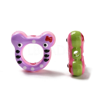Baking Paint Acrylic Beads MACR-M036-05-1