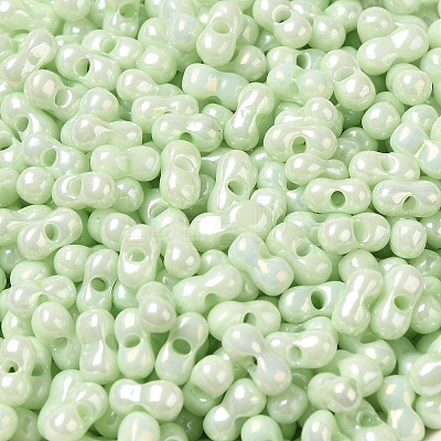 Opaque Colours Luster Glass Seed Beads X1-SEED-B001-01A-10-1