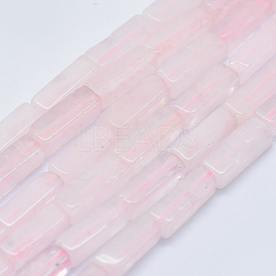 Natural Rose Quartz Beads Strands G-F631-E11-1