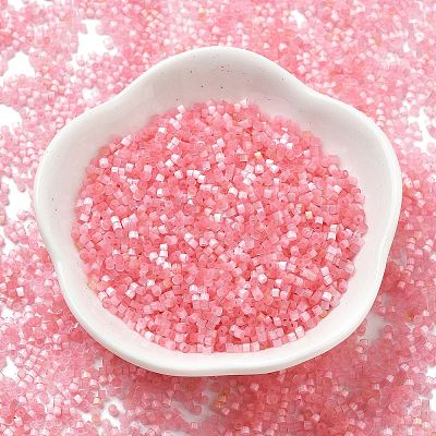 Imitation Cat Eyes Glass Seed Beads SEED-H003-03D-1
