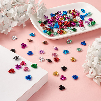 650 Pcs 13 Colors Aluminum Cabochons MRMJ-FW0001-01B-1