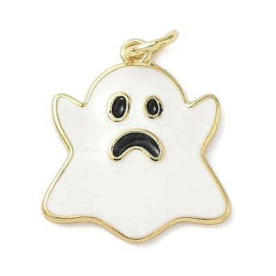 Halloween Theme Brass Enamel Pendants LS-KK-L248-01G-05-1