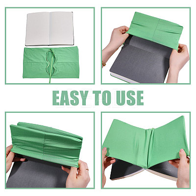 Elastic Cloth Book Cover AJEW-WH0696-009G-1
