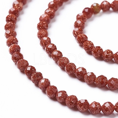 Synthetic Goldstone Beads Strands X-G-L581A-004B-1