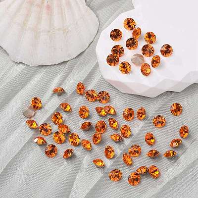 Preciosa&reg MAXIMA Crystal Round Stones Y-PRC-RBSS24-90310-1