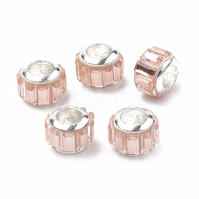 Glass European Beads GPDL-S039-02G-1