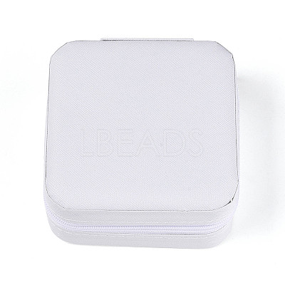 Square PU Leather Jewelry Set Box PAAG-PW0012-05C-1