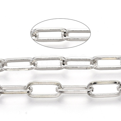 Unwelded Iron Paperclip Chains CH-S125-02F-P-1