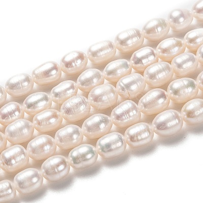 Natural Cultured Freshwater Pearl Beads Strands PEAR-L033-74-1