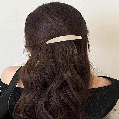 1Pc Alloy Plating Hair Barrettes OHAR-LP0001-11-1