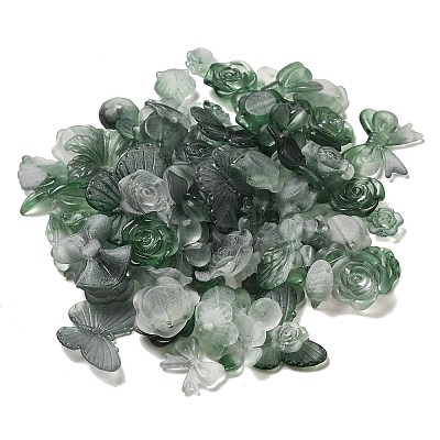 Transparent Acrylic Beads OACR-H039-04A-1