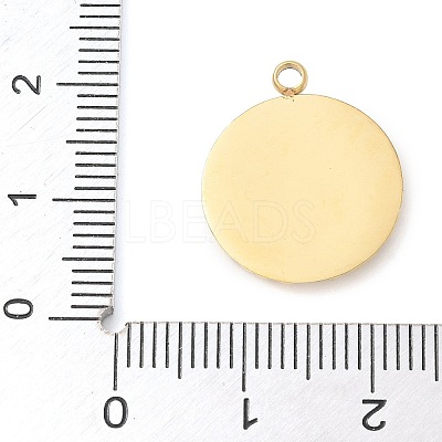 Ion Plating(IP) 304 Stainless Steel with Rhinestone Charms STAS-Q345-02G-02-1