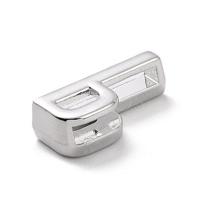 Alloy Letter Slide Charms FIND-A023-17P-1