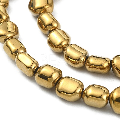 Electroplated Synthetic Non-magnetic Hematite Beads Strands G-C024-01C-1
