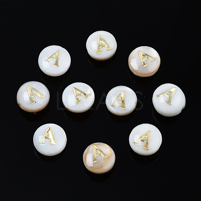 Natural Freshwater Shell Beads SHEL-S278-036A-1