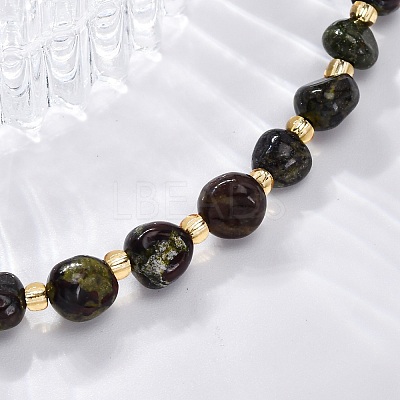 Natural Dragon Blood Beaded Bracelets for Women G-P563-07P-08-1
