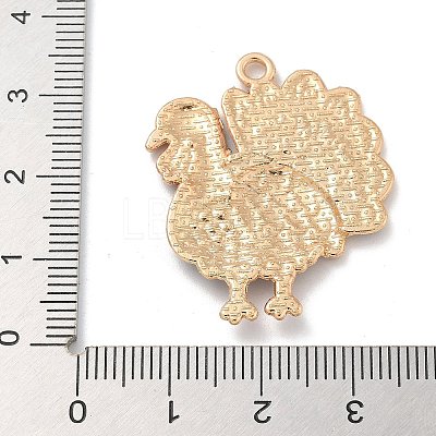 Alloy Enamel Pendants ENAM-A008-31KCG-01-1
