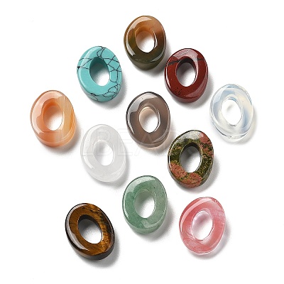 Gemstone Pendants G-P563-04-1