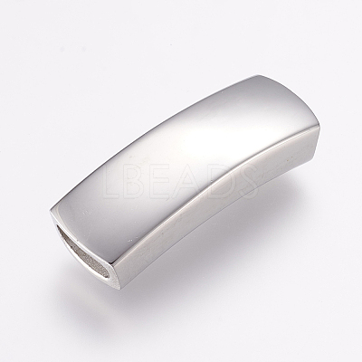 Tarnish Resistant 304 Stainless Steel Magnetic Clasps STAS-G136-01P-1
