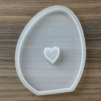 Easter Egg with Heart Shape Candle Holder Silicone Molds SIL-Z019-01A-1