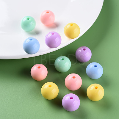 Opaque Acrylic Beads MACR-S370-C16mm-M1-1