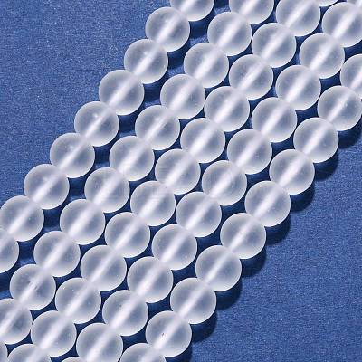 Quartz Crystal Beads Strands G497-8mm-1