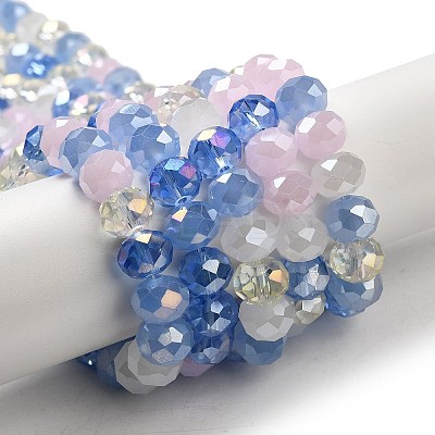 Glass Beads Strands EGLA-A034-M10mm-18-1