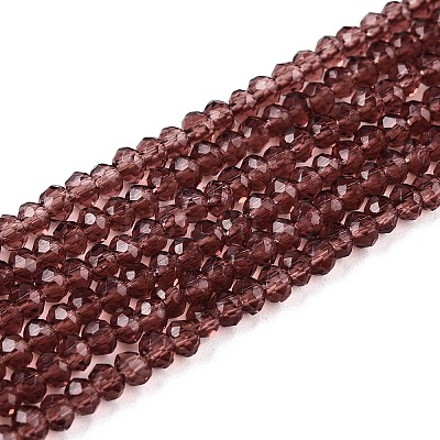 Glass Beads Strands LS-EGLA-A044-T1mm-D13-1