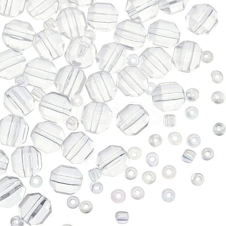 Olycraft 1 Strand Synthetic Quartz Beads Strands G-OC0002-94-1