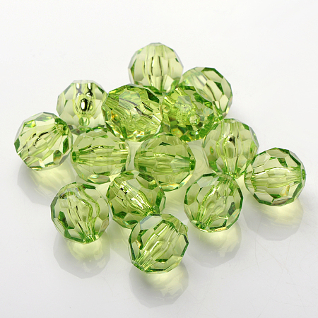 Transparent Acrylic Beads DB20MMC19-1