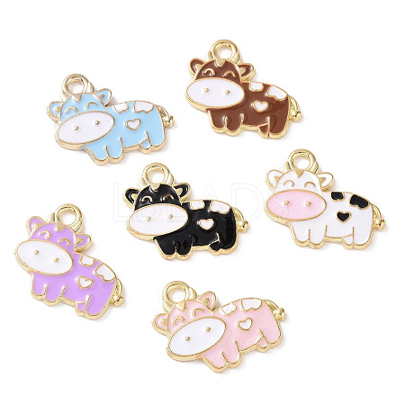 Alloy Enamel Pendants ENAM-B054-08G-1