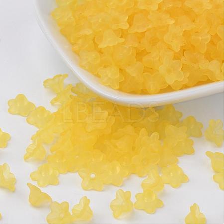 Transparent Acrylic Beads PL554-08-1